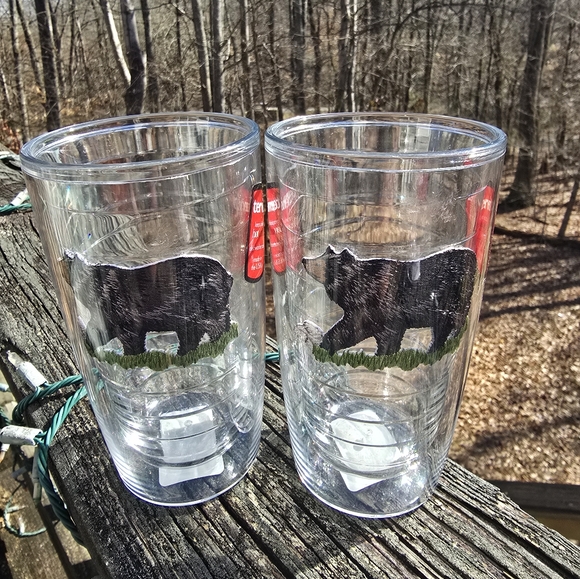 BWT Set of 4 Tervis Insulated Tumblers Set with Nautical & Bear Deigns - Picture 4 of 4